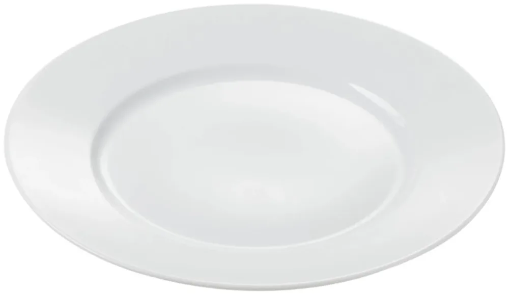 Page Blachen Teller flach D27.5cm H3cm weiss