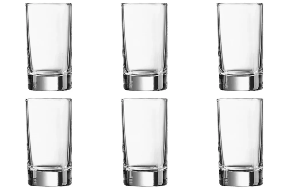 6er Set Islande H/B Becher 0.16lt D5.5cm H10.1cm