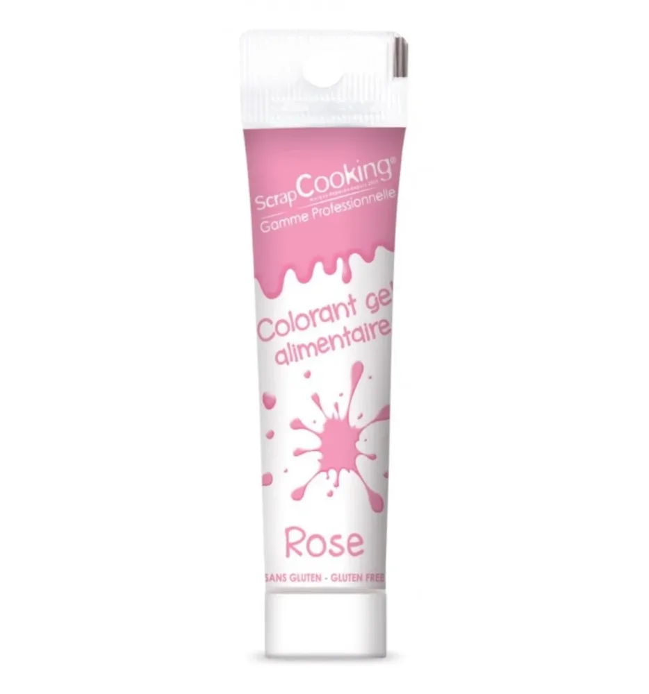 Lebensmittelfarbe Gel rosa 20g