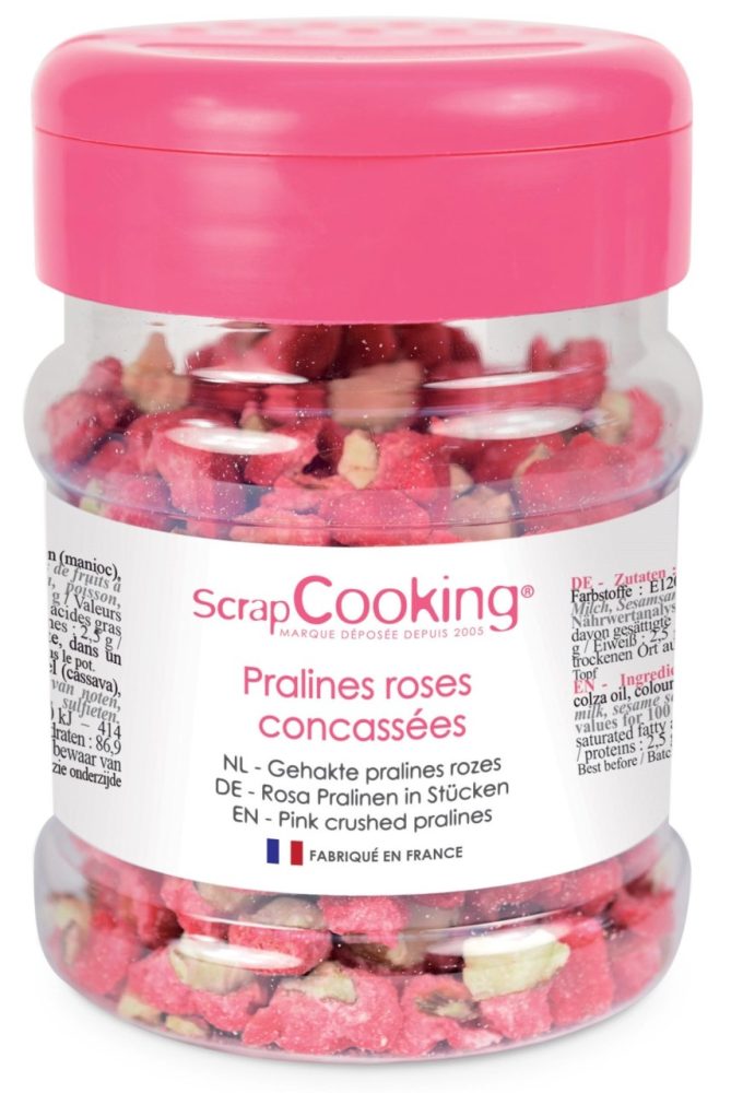 ScrapCooking - Dekorations-Zucker, 145g, Rosa