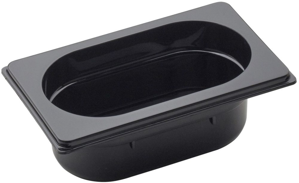 GN Behälter 1/9 Polycarbonat H6.5cm schwarz