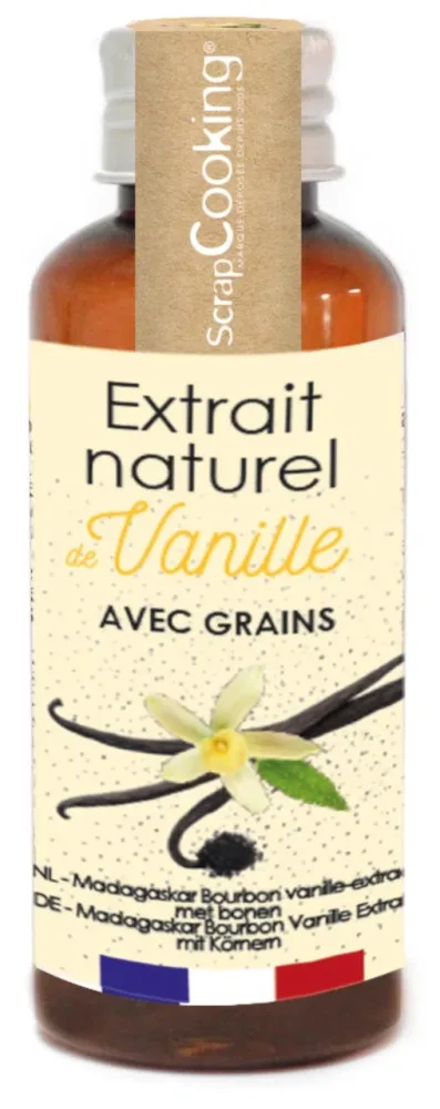 Natürliches Aroma madagascar Bourbon Vanille mit Samen 40ml