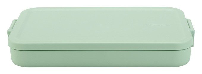 Brabantia - Lunchbox Make &amp  Take flach 1.1 l, Grün