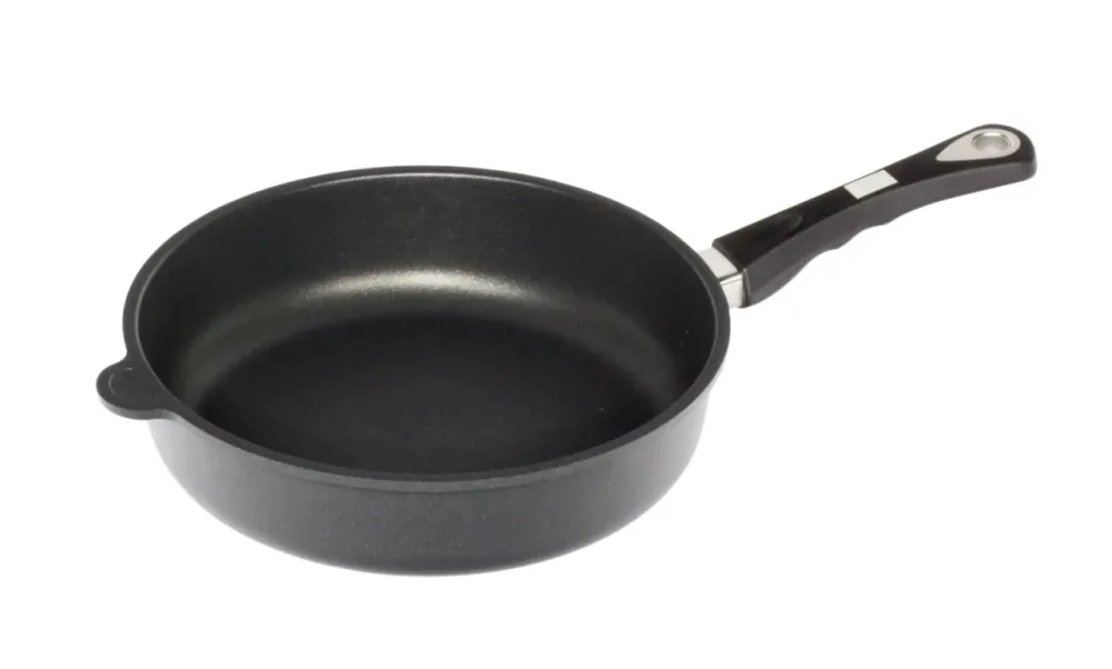 Diverse Bratpfanne AMT Gastroguss Schwarz Aluminium 28 cm 7 cm 28 cm - Material: Aluguss - Bratpfanne
