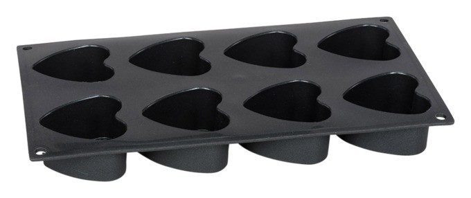 Herzbackformen 8er Starflex