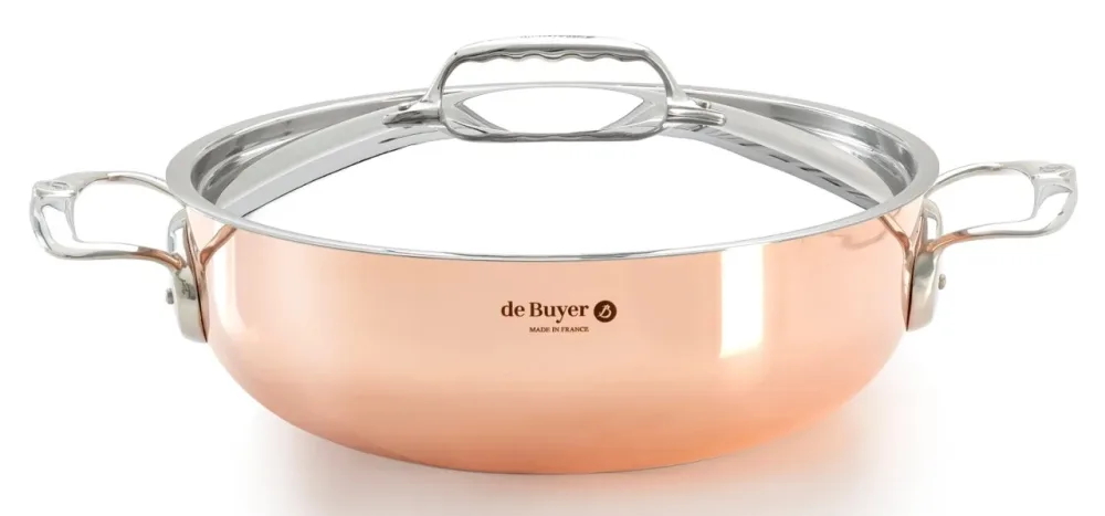 de BUYER - Servierpfanne, 28CM/4.9L, Kupfer