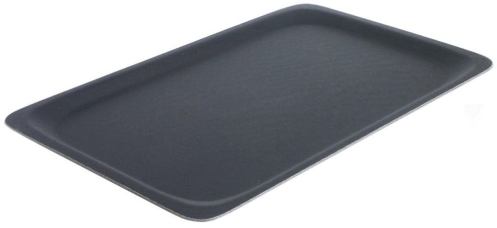 Tablett GN 1/1, schwarz, rutschfest