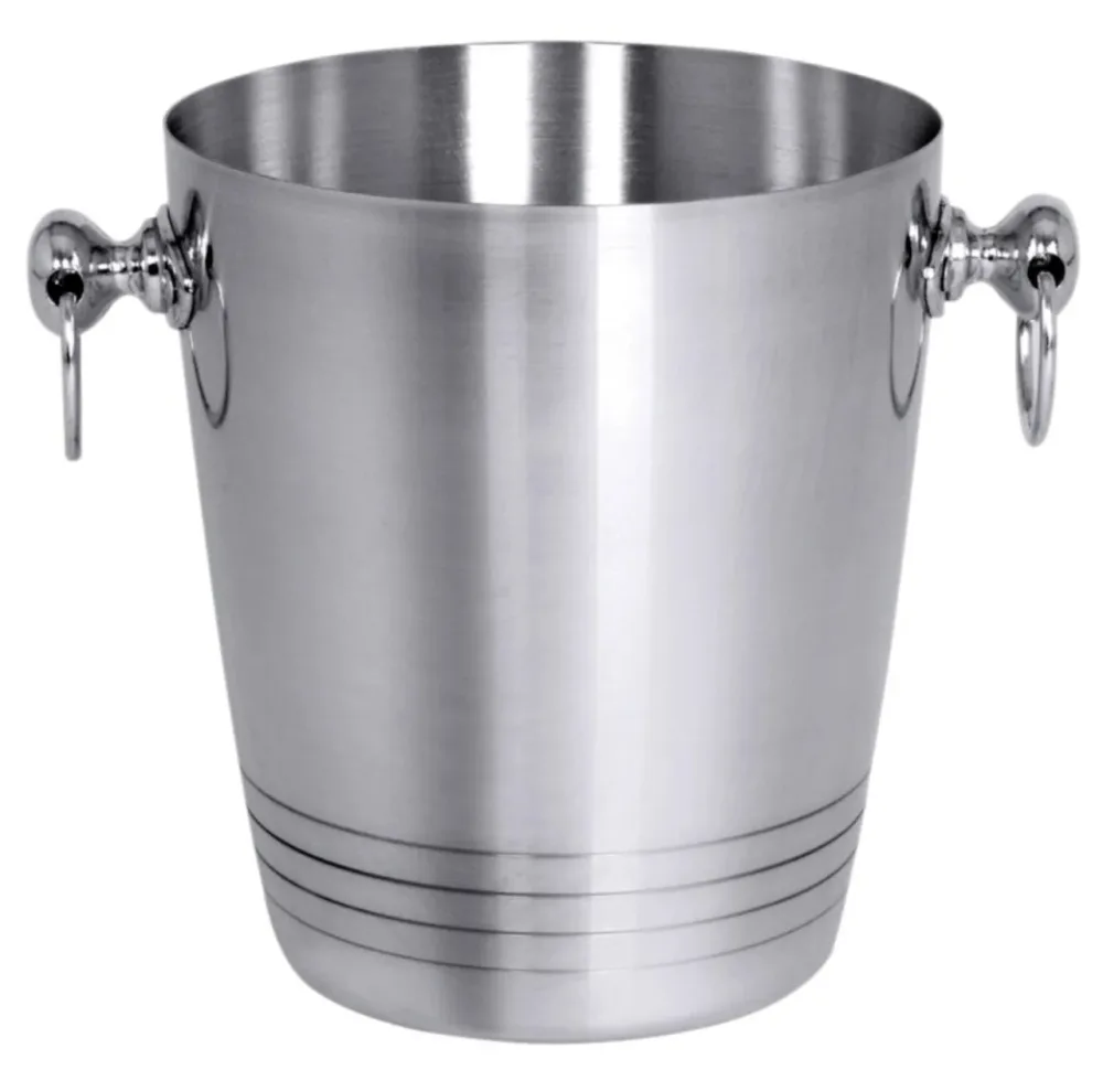Sektkühler alu, Ø oben 19cm 22cm