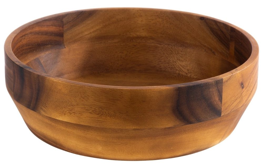 APS Schale Acacia Braun Holz 27 cm 8.5 cm - Farbe: natur - Material: Akazie - Schale