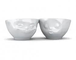 Kleines Schälchen Set Nr. 2 Verträumt und Glücklich klein weiß