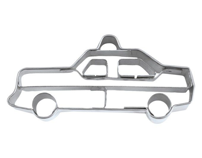 Ausstecher Polizeiauto 6 cm