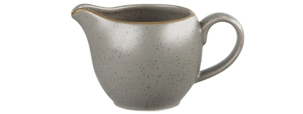 Churchill Giesser Stonecast Peppercorn; 114 ml, 7 cm (H); grau/braun; rund; 4 Stück / Pack