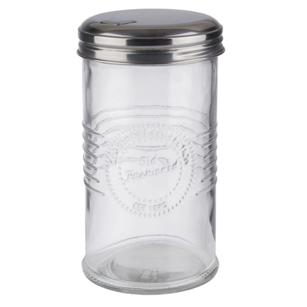 APS Zuckerdosierer OLD FASHIONED; 350 ml, 7.5x14 cm (ØxH); edelstahl/transparent; rund