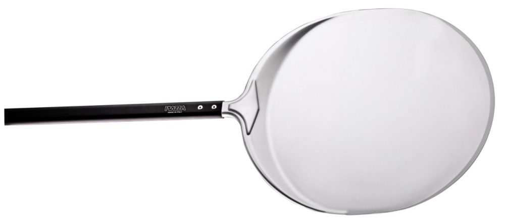 Pizzaschieber Alu rund 30cm Länge total 184cm