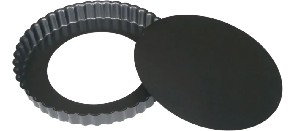 Tortenform D:28cm geriffelt Boden herausnehmbar