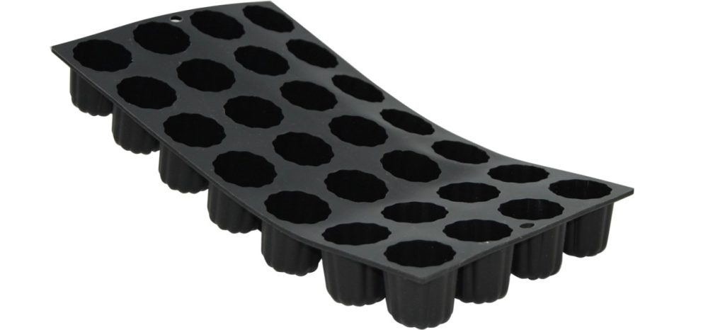 Moul Flex Backform 17.5x30cm für 28 Cannelés