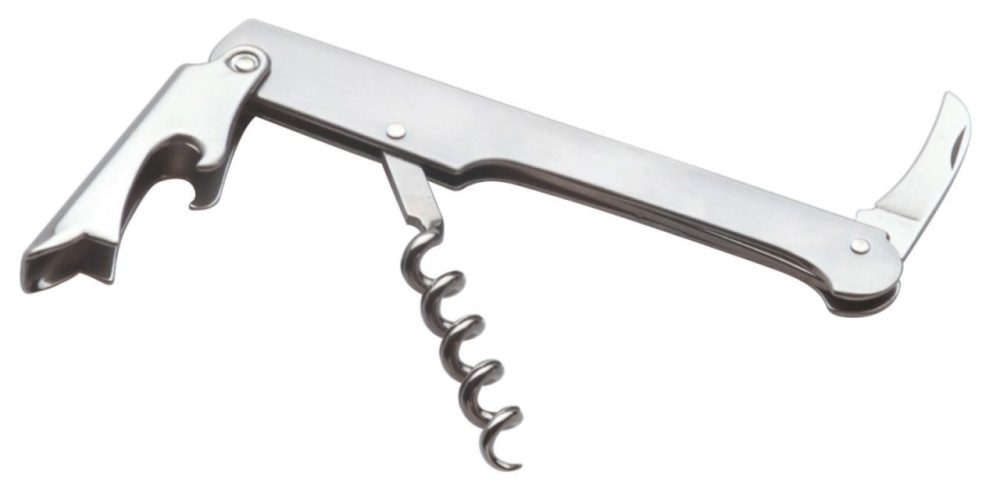 Kellnermesser mit Korkenzieher Kapselheber Folienschneider