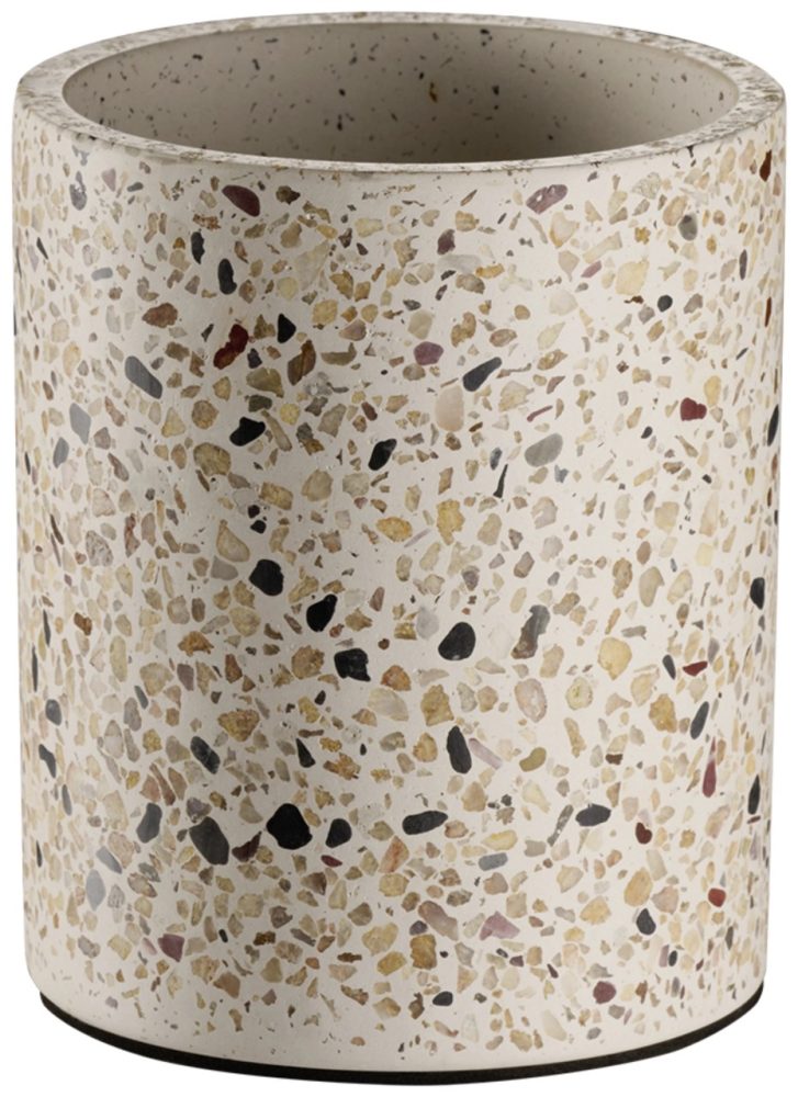 Terrazzo Besteckbehälter D11cm H13.5cm