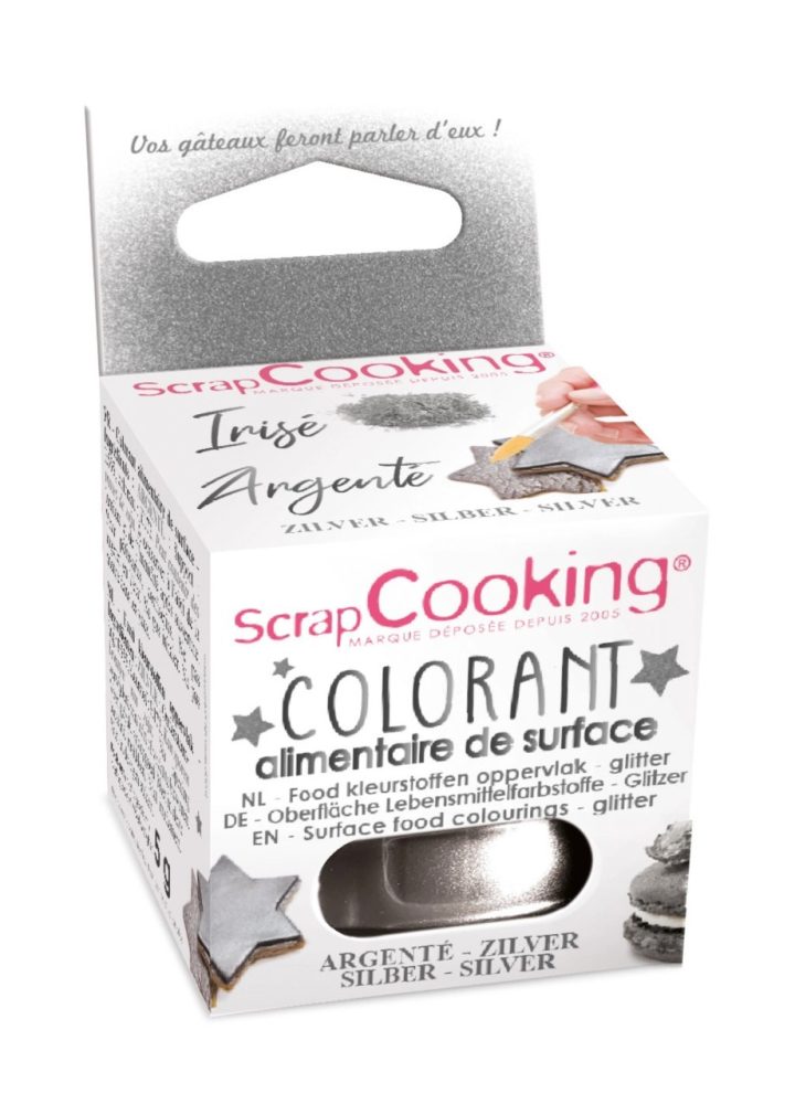 ScrapCooking - Farbpulver, 5g, Silber
