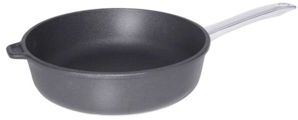 aluguss-Pfanne 28 cm tiefe Form, mit Titan-Alu-Beschic