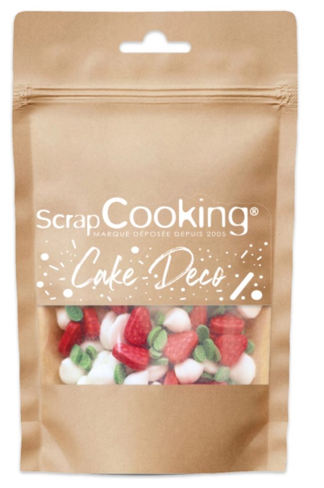 Zuckerdeckor Erdbeere Meringues Mix 30g