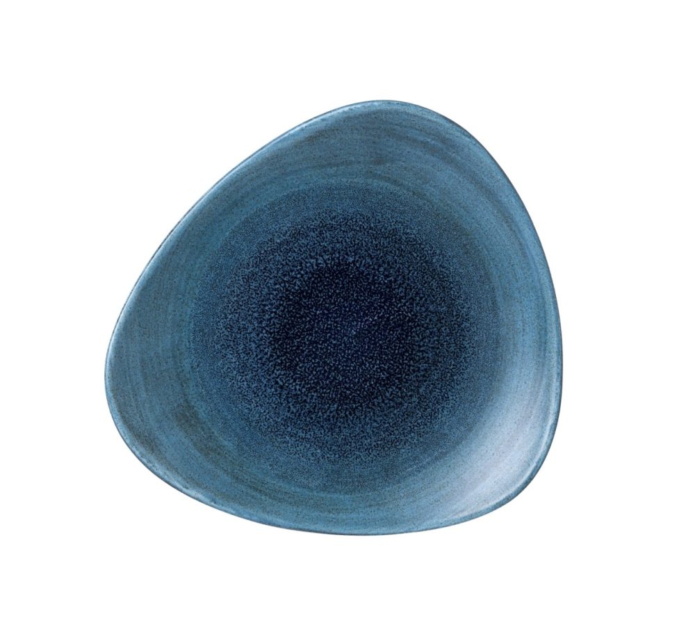 Churchill Teller flach Stonecast Blau Porzellan 22.9 cm - Farbe: marine - Teller flach