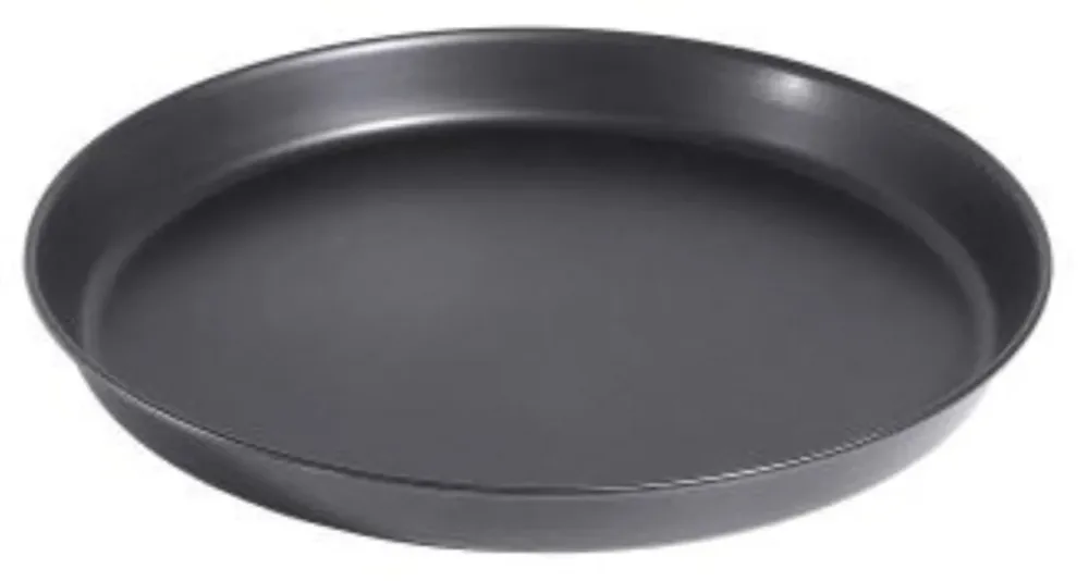 Pizzablech rund Boden Ø14.5cm, oben Ø16cm, Blaublech