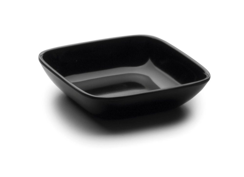 Gourmetschale schwarz 10x10cm H2.5cm 0.12lt