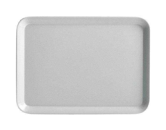 Tablett Kunststoff grau 43.5cm