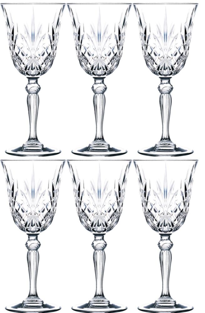 RCR Rotweinglas Melodia; 270 ml, 8.7x20.2 cm (ØxH); transparent; 6 Stück / Pack