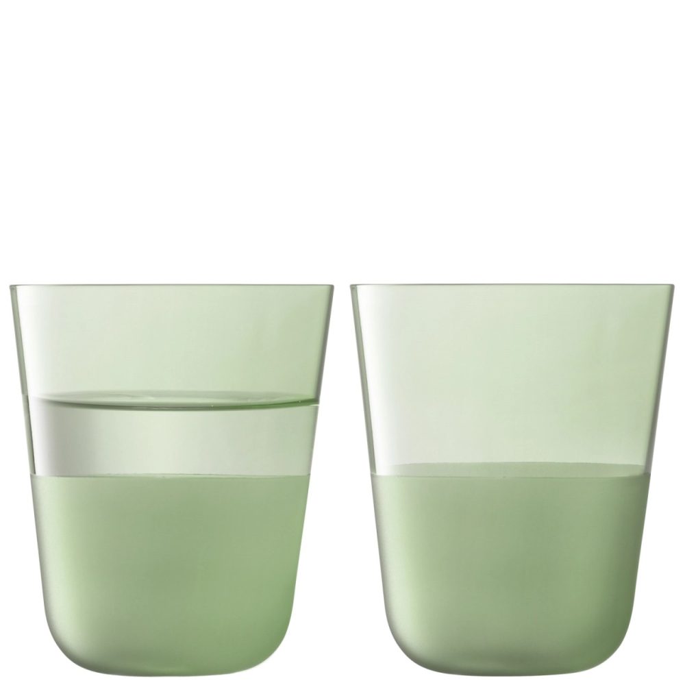2er Set Arc Contrast Trinkbecher 380ml moss