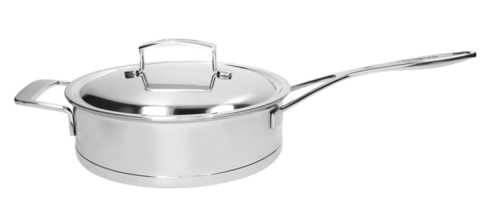 Silver 7 Stielkasserolle nieder 28cm m.doppelwandigem Deckel