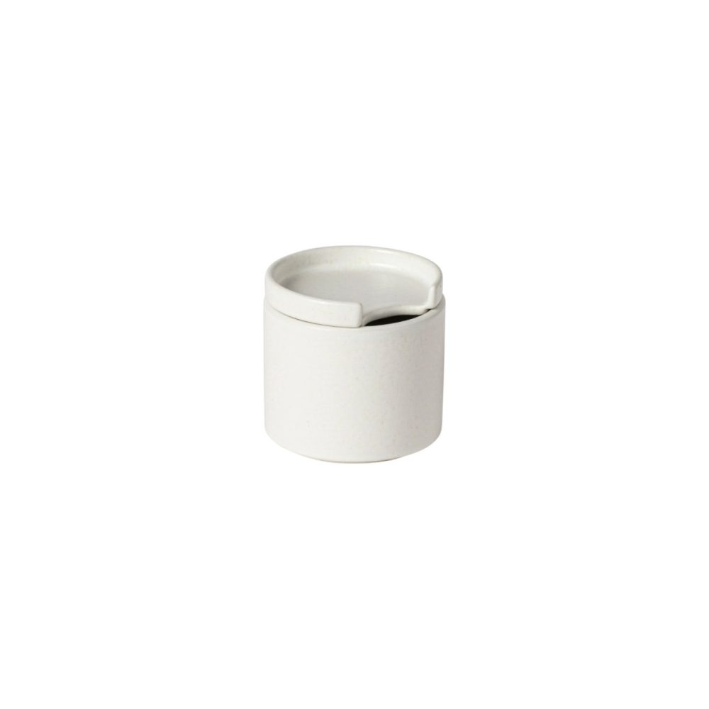 Redonda Zuckerschüssel 210ml D8.5cm H8.3cm weiss