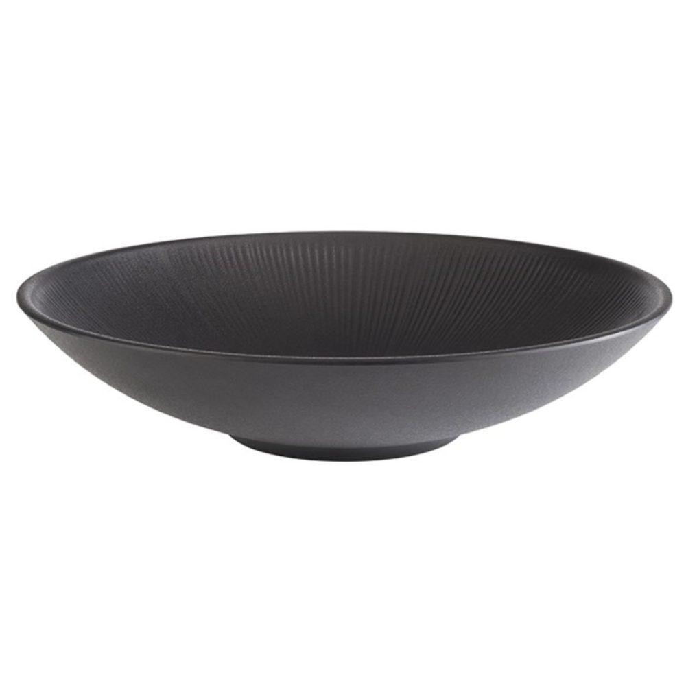 APS Schale Nero Schwarz Kunststoff 30 cm 7 cm - Material: Melamin - Schale