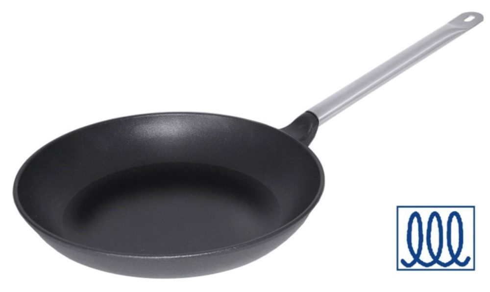 aluguss-Pfanne 20 cm Lyoneser Form, induktionsfähig mi