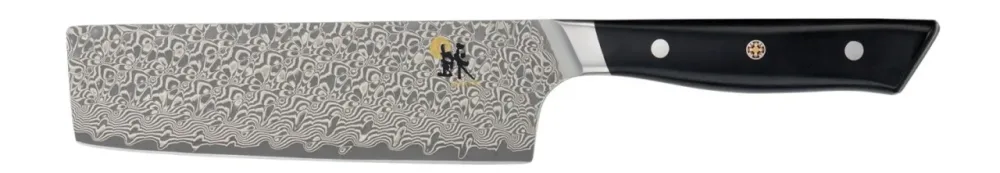 MIYABI - Hackmesser 800DP Nakiri Schwarz/Silber, 17cm