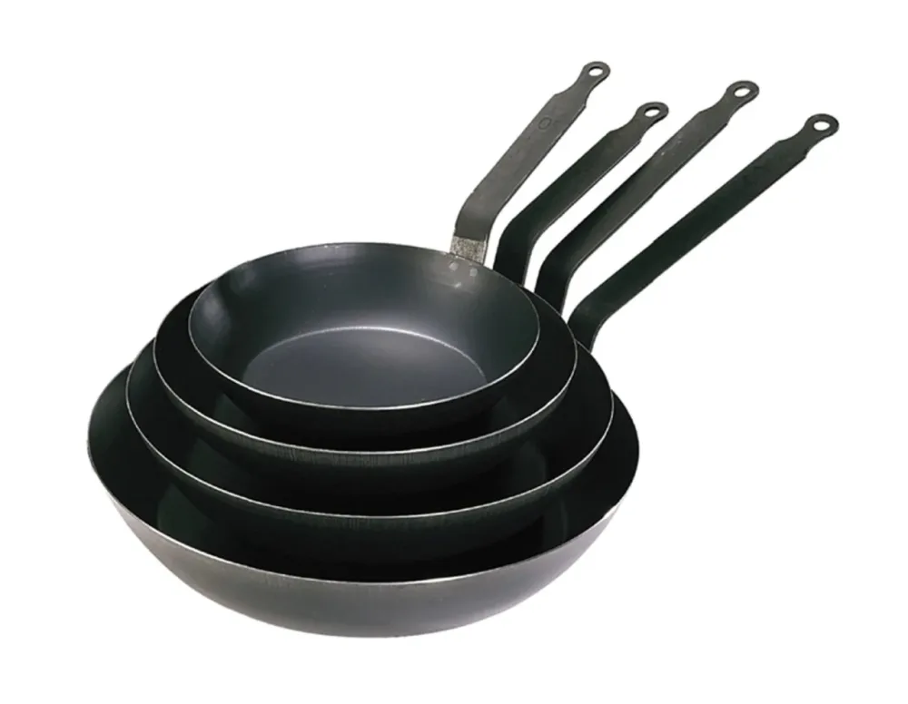 La Lyonnaise Bratpfanne D30cm Blaustahl