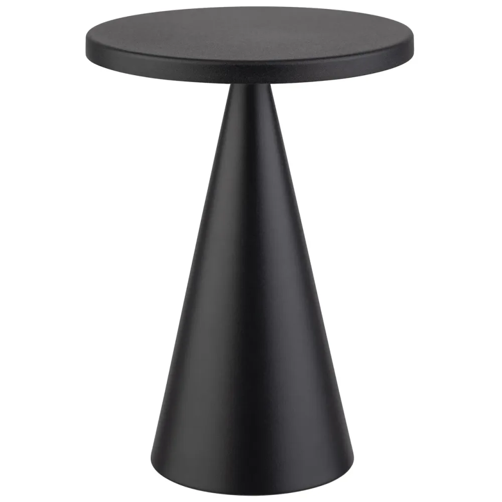 Cone Tischleuchte D13cm H18cm schwarz
