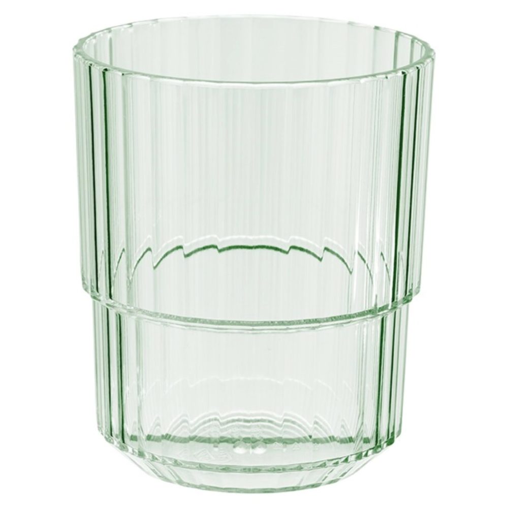 Trinkbecher Linea grün D8.5cm H10cm, 300ml