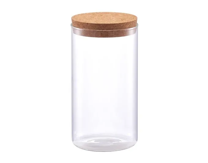Vorratsdose Glas Kork 1100ml