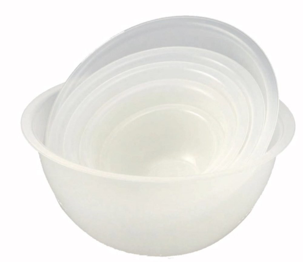 Rührschüssel 2.5lt., D: 20cm H: 11cm, weiss PP