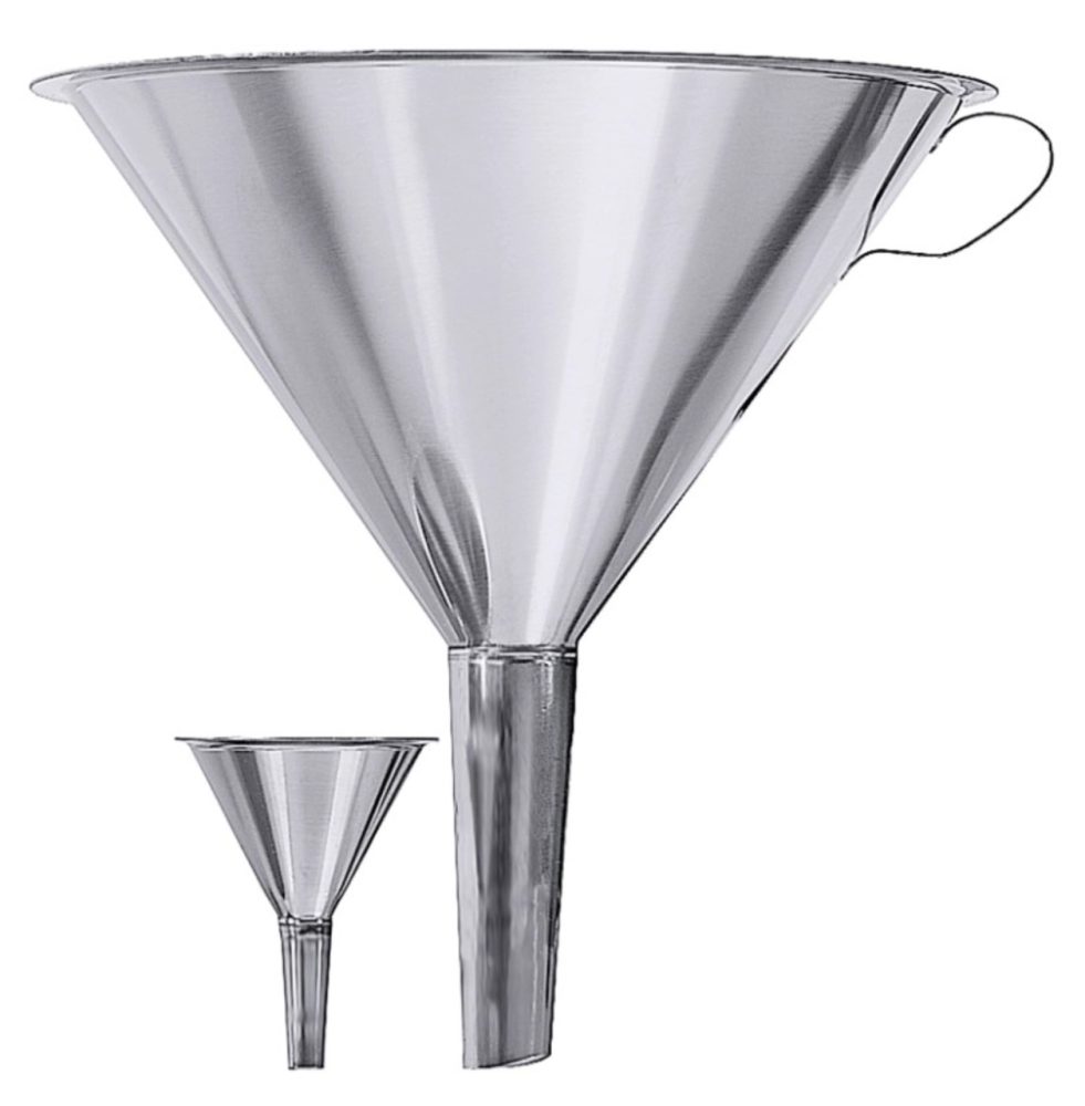 Trichter 20 cm, Ø Durchlauf 2.2cm, H: 20cm