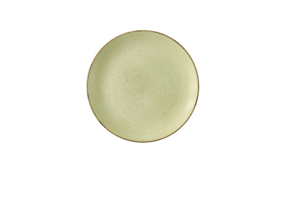 Stonecast Raw Green Coupe Teller flach 28.8cm