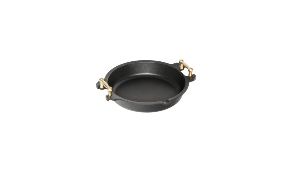 Paellapfanne D32cm, H7cm mit Griffen
