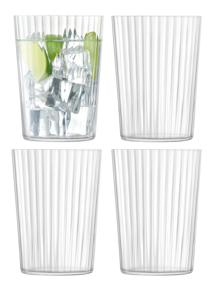 LSA - Longdrinkbecher, 4 Stück, 560 ml, Transparent