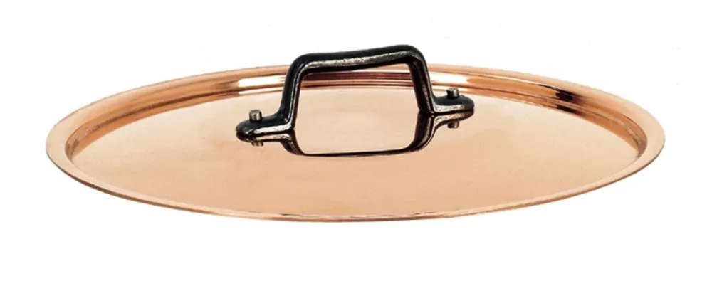 INOCUIVRE Deckel Kupfer/Edelst. D:18cm mit Gusseisengriff