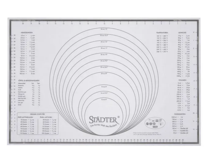 Städter Silikonunterlage Maxi