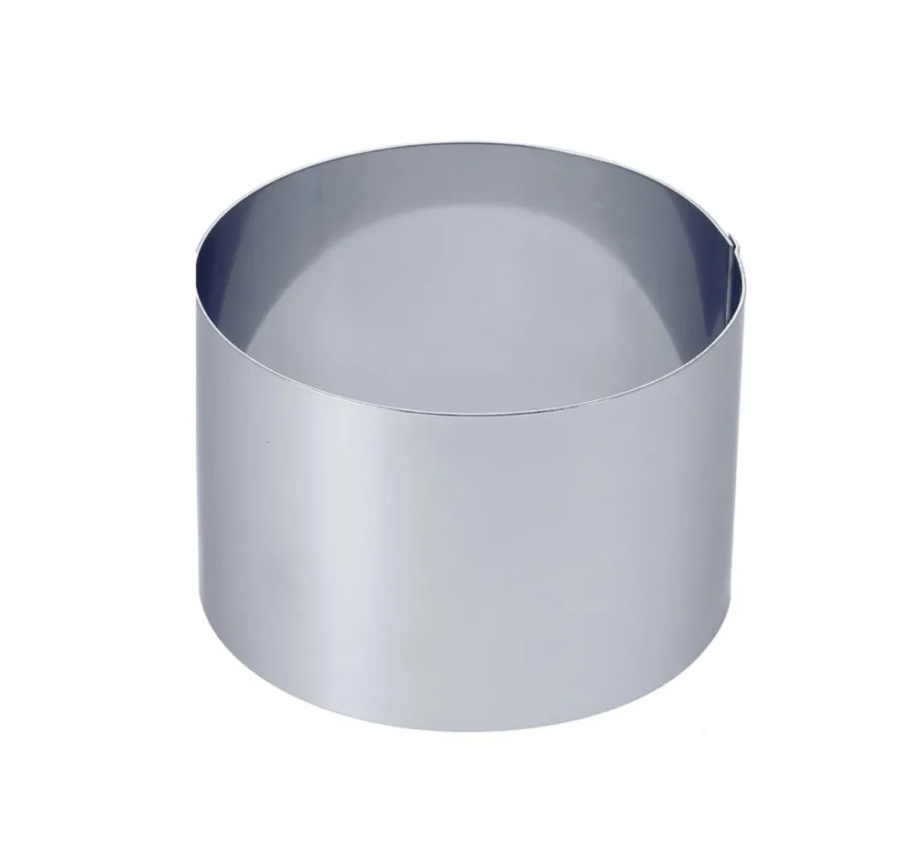 Tortenring rund hoch D:8cm H:6cm