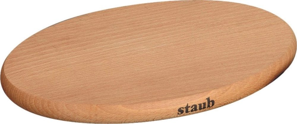 Untersetzer magnetisch 21cm, oval, Buche