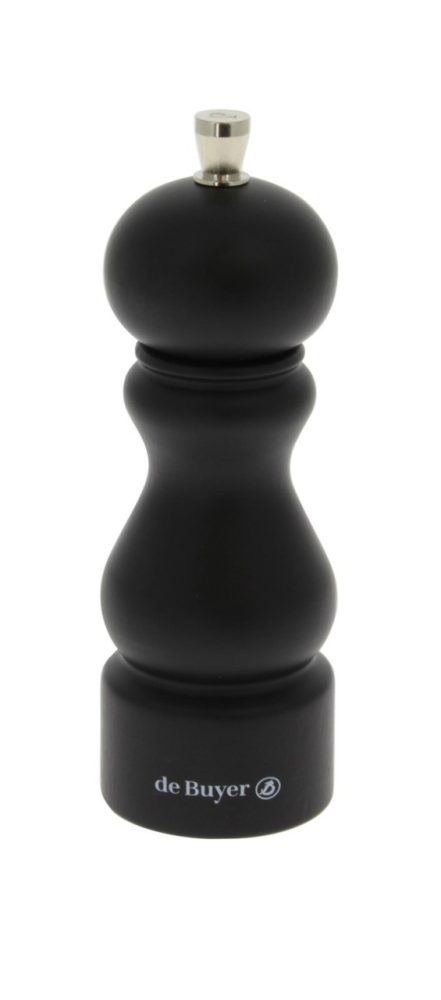 Rumba Salzmühle mattschwarz 18cm